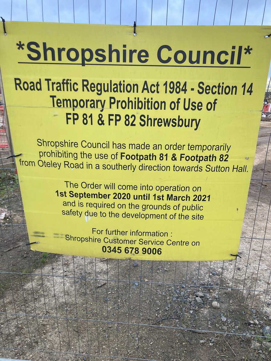 etihad12's tweet photo. @ShropCouncil Is there any chance you can get this reopened - the closure seems to have lapsed? https://t.co/lwtOlPcK4b