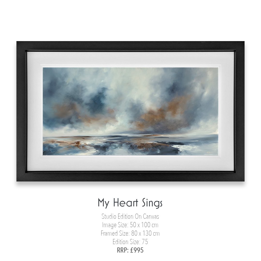 bucksfineart's tweet photo. Introducing Alison Johnson's stunning new collection of Studio Editions. https://t.co/I4r3Dm344y

#newcollection #studioeditions #availablenow #handembellished #alisonjohnson #seascapes https://t.co/UUoftGnPJg