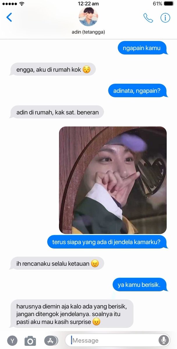chaaataem's tweet photo. [ TAEKOOK AU ]

▪︎colour

Berawal dari suka anjingnya, apa nanti bisa suka sama pemiliknya? https://t.co/NuIjjBjpbn