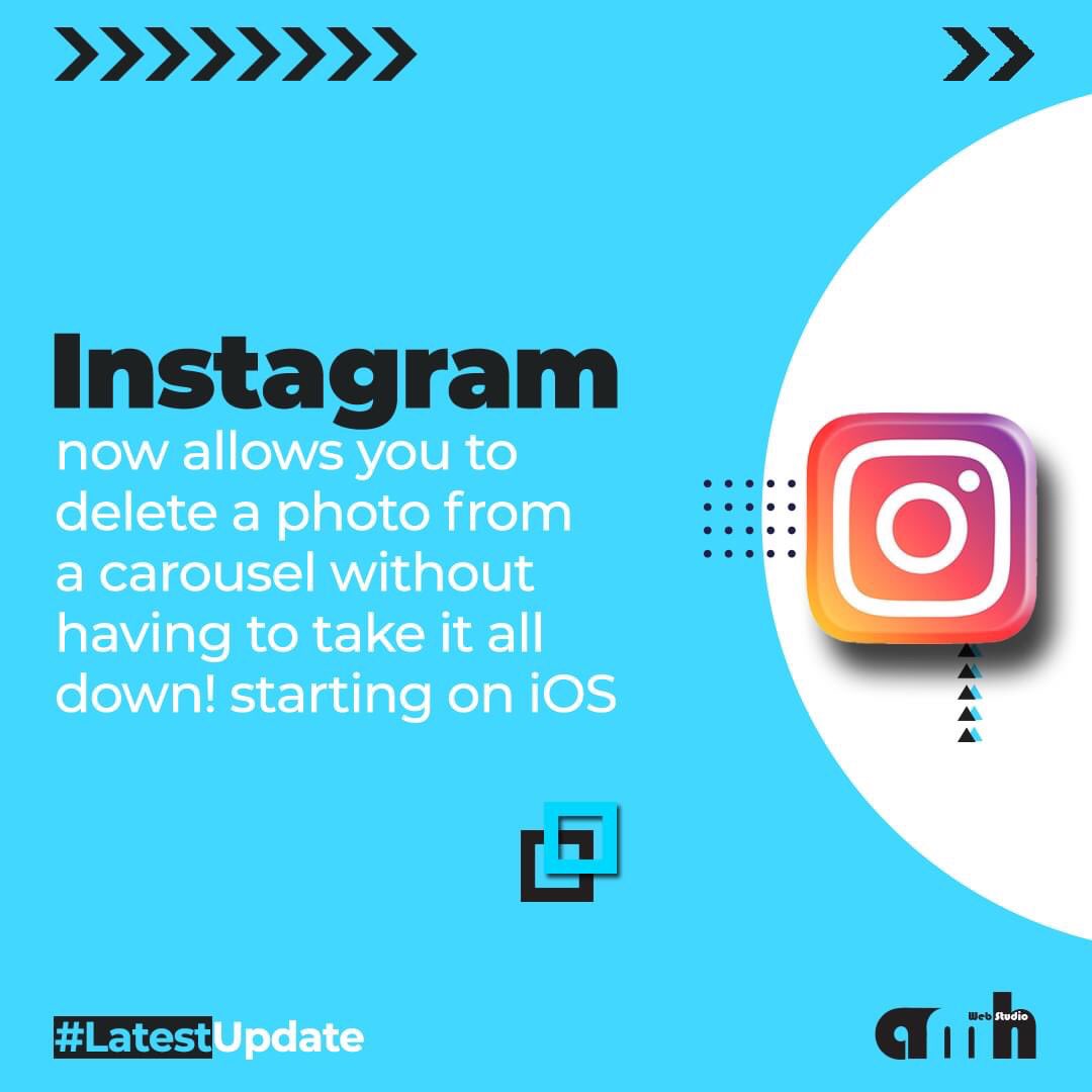 amhthewebstudio's tweet photo. New Feature Alertโก
Follow AMH Web Studio to keep yourself updated.
#amh #amhwebstudio #latestupdates #contentmarketing101 #marketingtips2021 #digitalmarketingfacts #instagram #instagramupdate #ios #carousel #carouselpost #instagramcarousel #instacarousel #trending #trendingnow https://t.co/56nESqQe4p