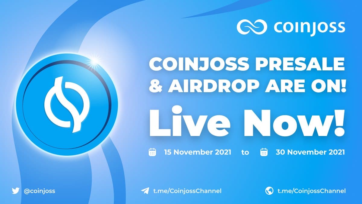 Airdrop_LC's tweet photo. Coinjoss Airdrop
Reward: 500,000 ($250,000) $JOSS
For completing all tasks: 25 $JOSS
Referral: 5 $JOSS
Details: https://t.co/2EpBAfY0uA
Giveaway ends 30 November . Distribution of the reward 1 December
#Coinjoss #LegitCommunity #Airdrop #MATIC #Polygon
Good luck https://t.co/ZFn2qht2Xw