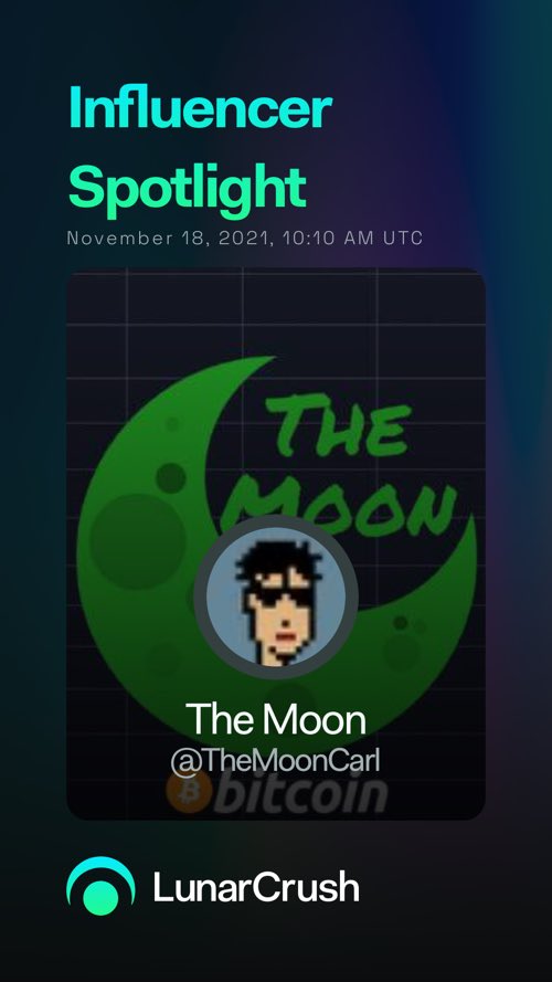 ngngtin3's tweet photo. Influencer Spotlight: @carlmoon

Influencer Rank: 3
Engagement Rank: 6
Follower Rank: 330
Volume Rank: 415

https://t.co/UF3ApHmVbw #LunarCrush #LunarShare https://t.co/okbvAOXqwJ