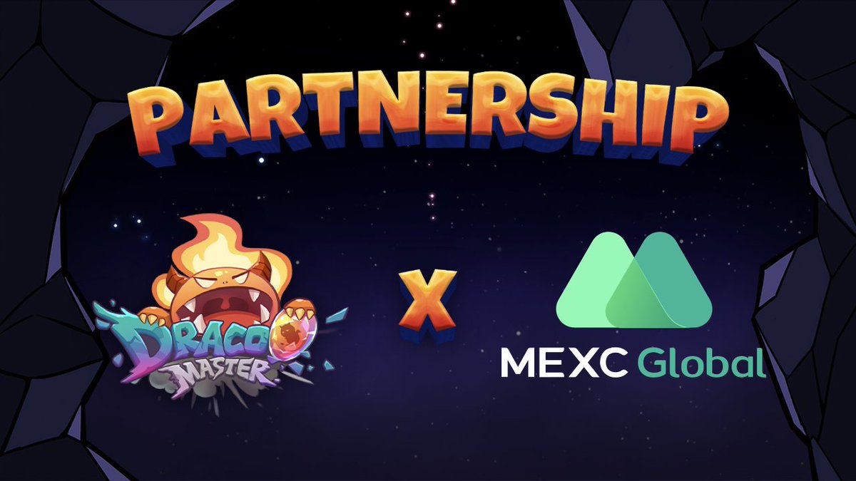 Dracoo_Master's tweet photo. 🥳🥳🥳 @MEXC_Global X @Dracoo_Master 🥳🥳🥳

Hello, #Dracoo fam, we are proud to announce that an industry-leading group of strategic partners are joining Dracoo Master!!!🦖🦖🦖

Welcome 𝐌𝐄𝐗𝐂 𝐆𝐥𝐨𝐛𝐚𝐥 as our investor &amp; long-term partner!!!!

#P2E #GameFi #NFTs #PlayToEarn https://t.co/TOqw1ZEUW7