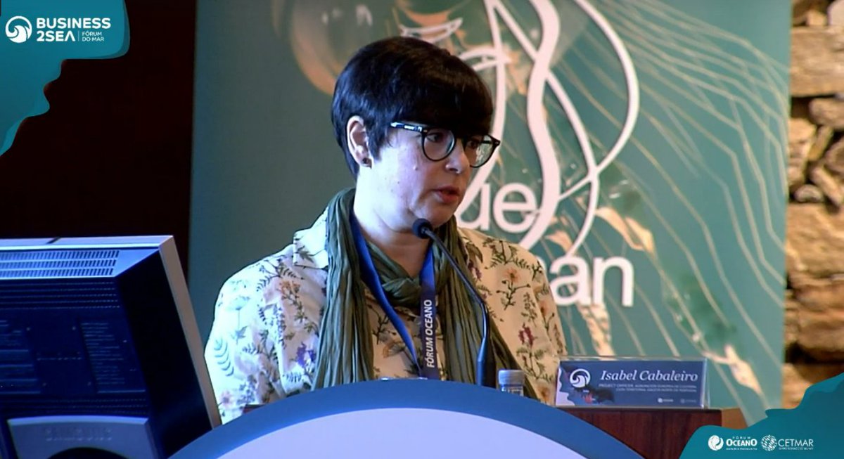 business2sea's tweet photo. Isabel Cabaleiro, Project Officer, @GNPAECT, presenting #BlueHuman project, Blue #biotechnology as a road for innovation on human´s health aiming smart growth in @AtlanticArea.
#B2Sea2021 https://t.co/RFvig6s0tU