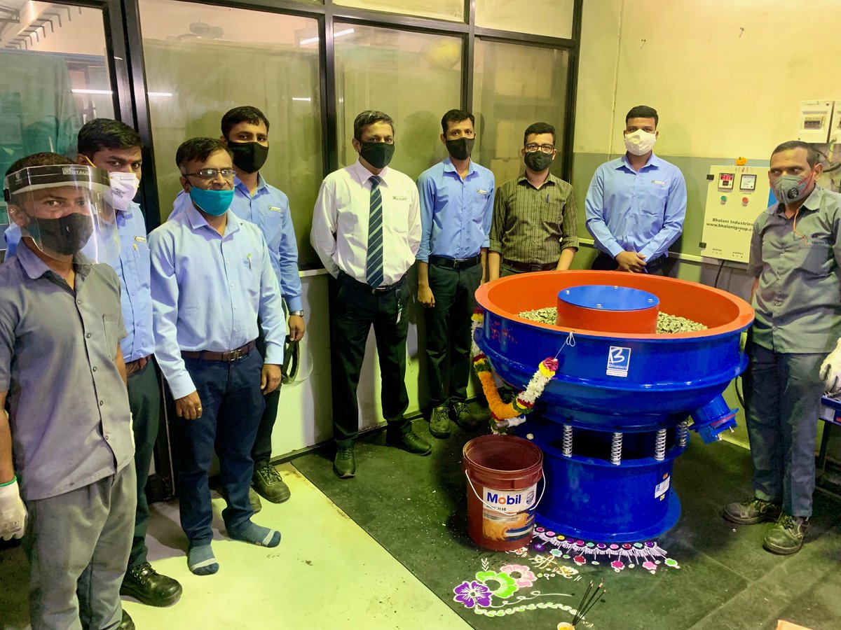 IndiaStauff's tweet photo. Today we have installed a new Vibro Deburring machine to increase our production of flanges and provide a prompt service to our customers.
#stauff #stauffindia #hydraulics #deburring #machine https://t.co/sQul5OH4p0
