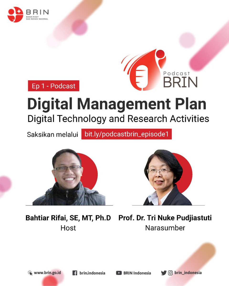 brin_indonesia's tweet photo. Metode digital merupakan hal yang baru bagi kita semua. Simak apa saja motivasi, perjuangan, dan tantangan yang dihadapi oleh para peneliti BRIN dalam bertransformasi dari penelitian konvensional ke penelitian digital. https://t.co/1y7dQ1JqIk