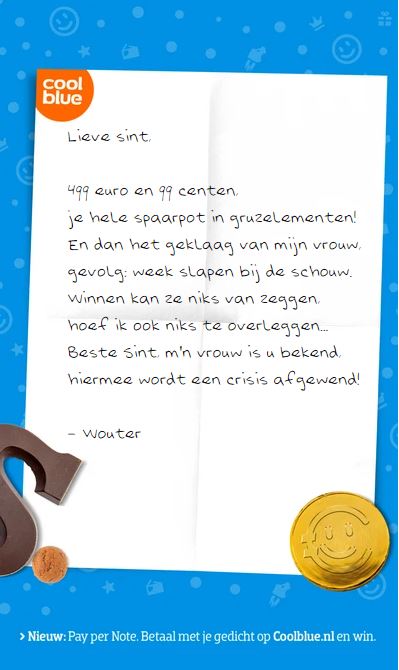 wdortmans's tweet photo. Wanneer er thuis "nee" wordt gezegd tegen de aankoop van een PS5 dan worden we maar creatief via @Coolblue_NL
#coolblue #paypernote #nogmeergedichtserkenning https://t.co/8zjuSeiHwZ