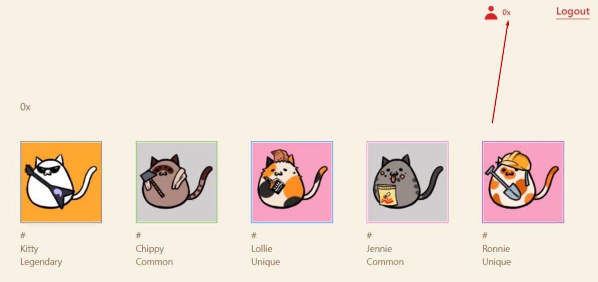 catecoin's tweet photo. If you haven’t viewed your Catecoin NFT cats yet, here’s how to do it…

-Go to: https://t.co/JE2xErp8VD
-Tap: Buy NFT Cats Now
-Tap: Login

After connecting your wallet, tap on your wallet address
Your NFTs will be shown

#catecoin #nftgame #bsc https://t.co/A2fvwyeKL0