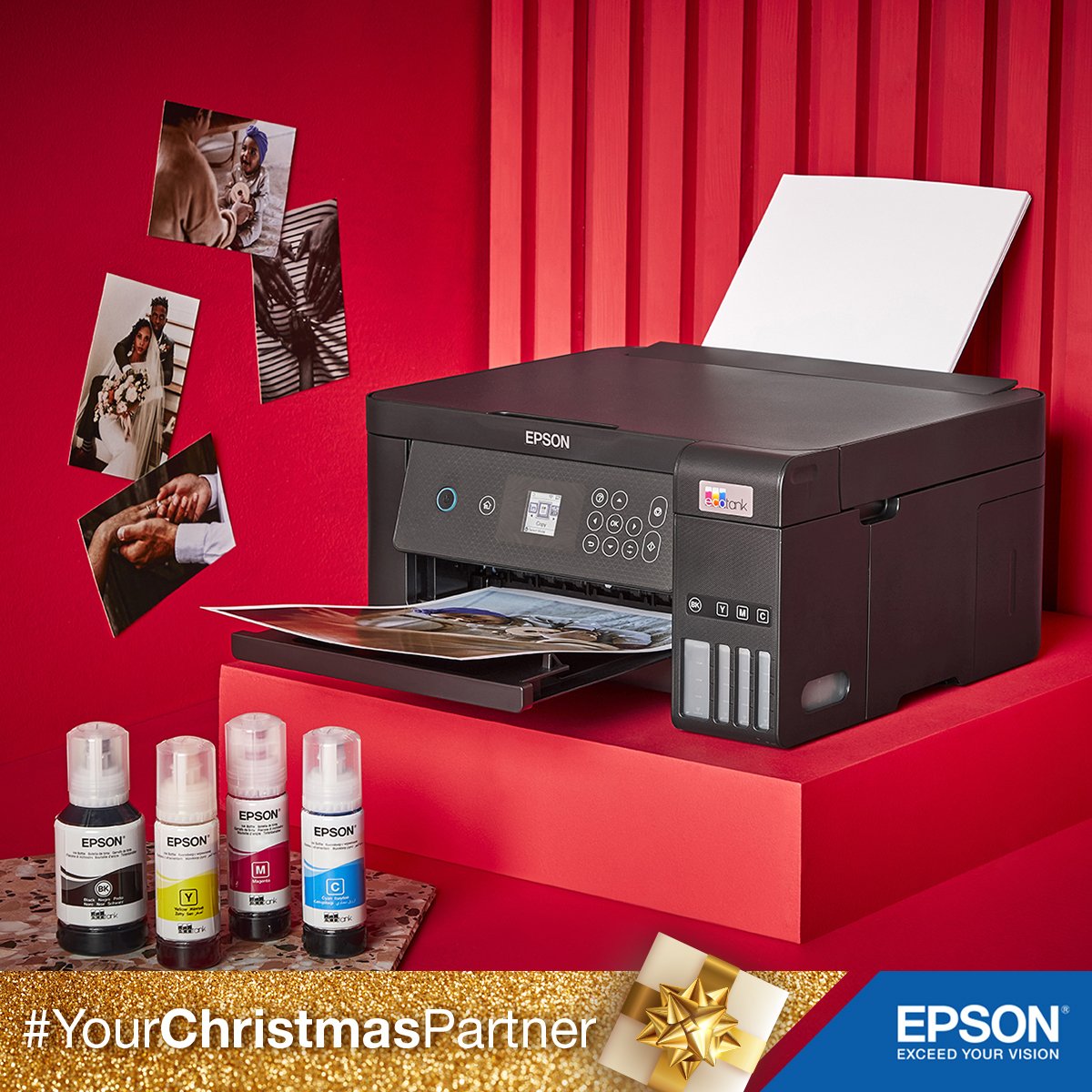 EpsonItalia's tweet photo. Quest'anno a Natale regala la libertà di stampare senza limiti! Con #ReadyPrint Epson non rimarrai mai più senza inchiostro, perché ti verrà consegnato direttamente a casa tua!
Con il codice EPSONSTORE2, due mesi di #abbonamento te li regaliamo noi 😉.
https://t.co/JGIB3vFEJS https://t.co/n2H0jAIHlJ