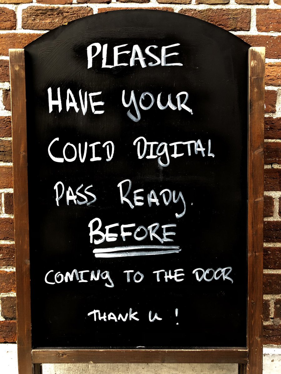 On behalf of every understaffed business, that is required by law to check your proof of vaccination, a simple request….

So much appreciated, thank you.

#IHaveIthereSomewhere