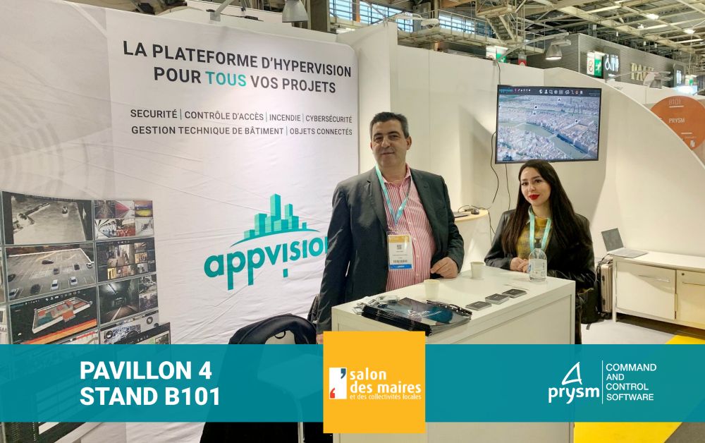 prysmsoftware's tweet image. #SMCL - Dernier jour au @salondesmaires !
Notre équipe vous attend au Pavillon 4 Stand B101 pour vous présenter notre solution d&apos;hypervision ✌️

avec le @Safe_Cluster 

#AppVision #Hypervision #Supervision #Sécurité #SmartCity #SmartBuilding #PSIM