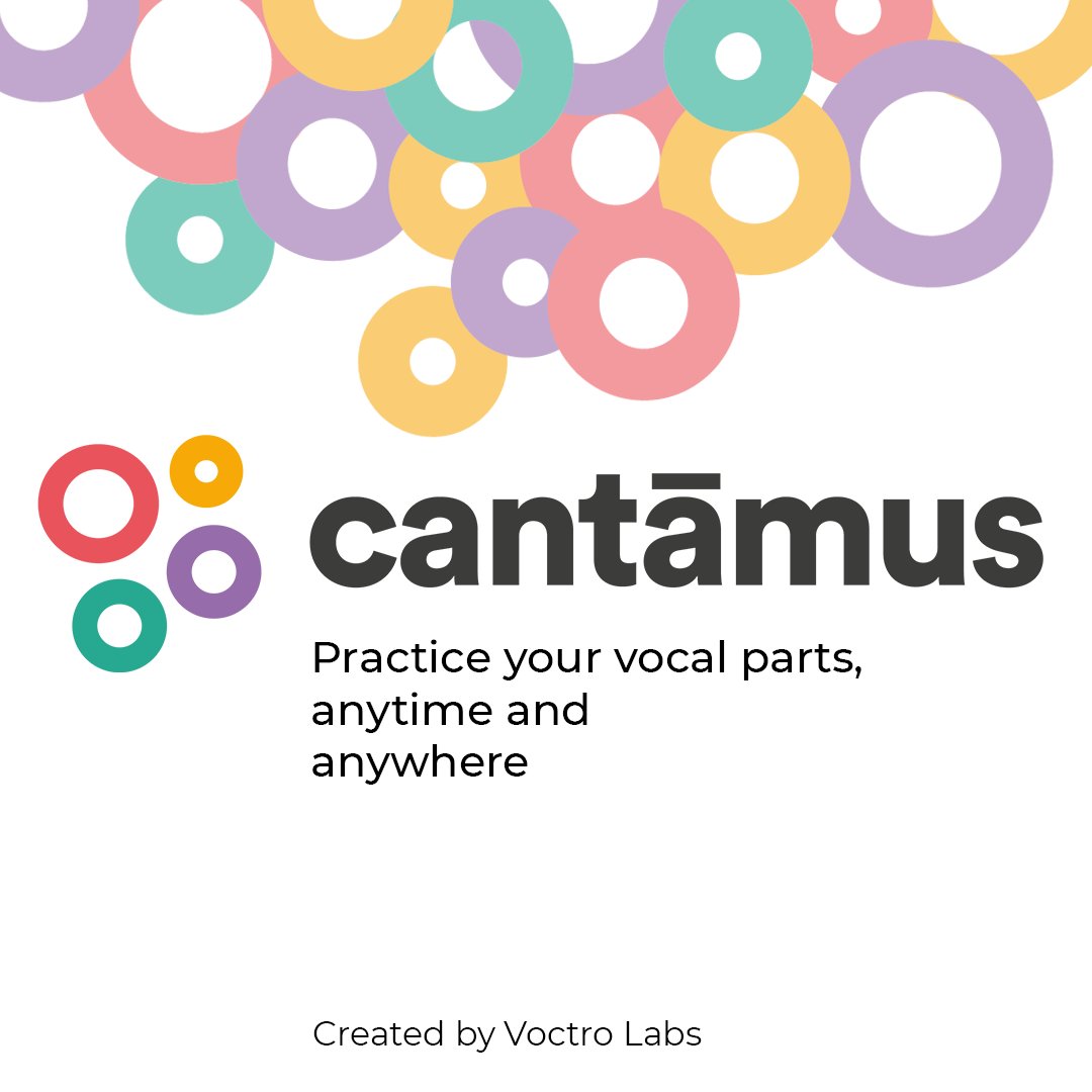We are very happy to announce that we are finally launching Cantāmus today! This has been an amazing journey so far and we can’t wait to share our project with you all. 
cantamus.app