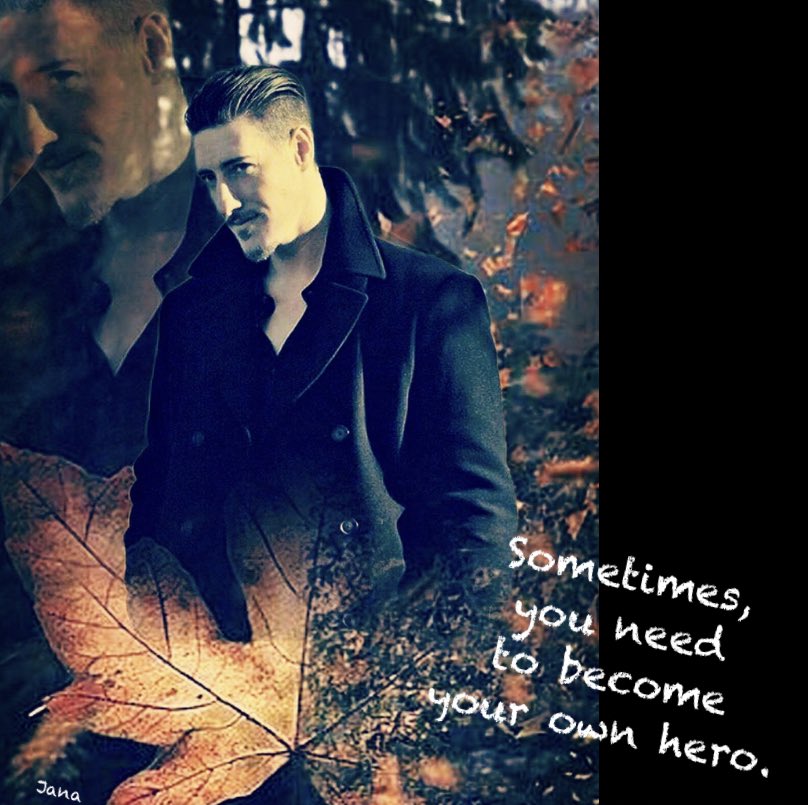 Jana_Calv's tweet photo. Sometimes, you need to become your own hero.✨ #ThrowbackThursday with #DukeCrocker 💎. #EricBalfour #Duke4ever #HavenMemories #Haven https://t.co/hL7TGwcitX
