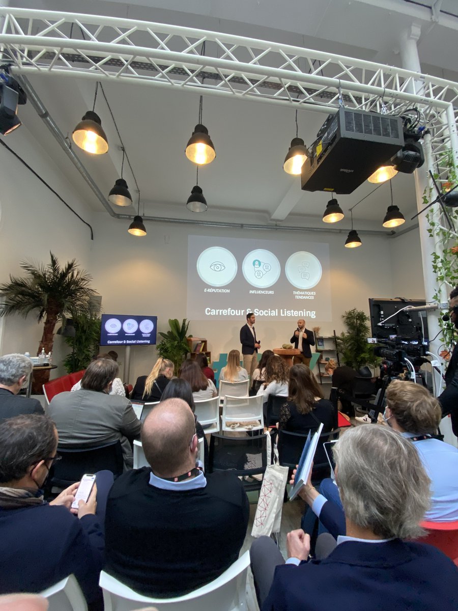 #HUBDAY #Social &amp; #Advertising Découvrez l'intervention de <a href="/nicolas_hu/">Nicolas Huguenin</a> (<a href="/visibrain/">Visibrain</a>) et <a href="/aureliendeffay/">Aurélien Deffay</a> (<a href="/CarrefourFrance/">Carrefour</a>) dès maintenant au HUBLAB et en ligne ! 
💡 Ne manquez pas la masterclass <a href="/visibrain/">Visibrain</a>, à 11h30 !