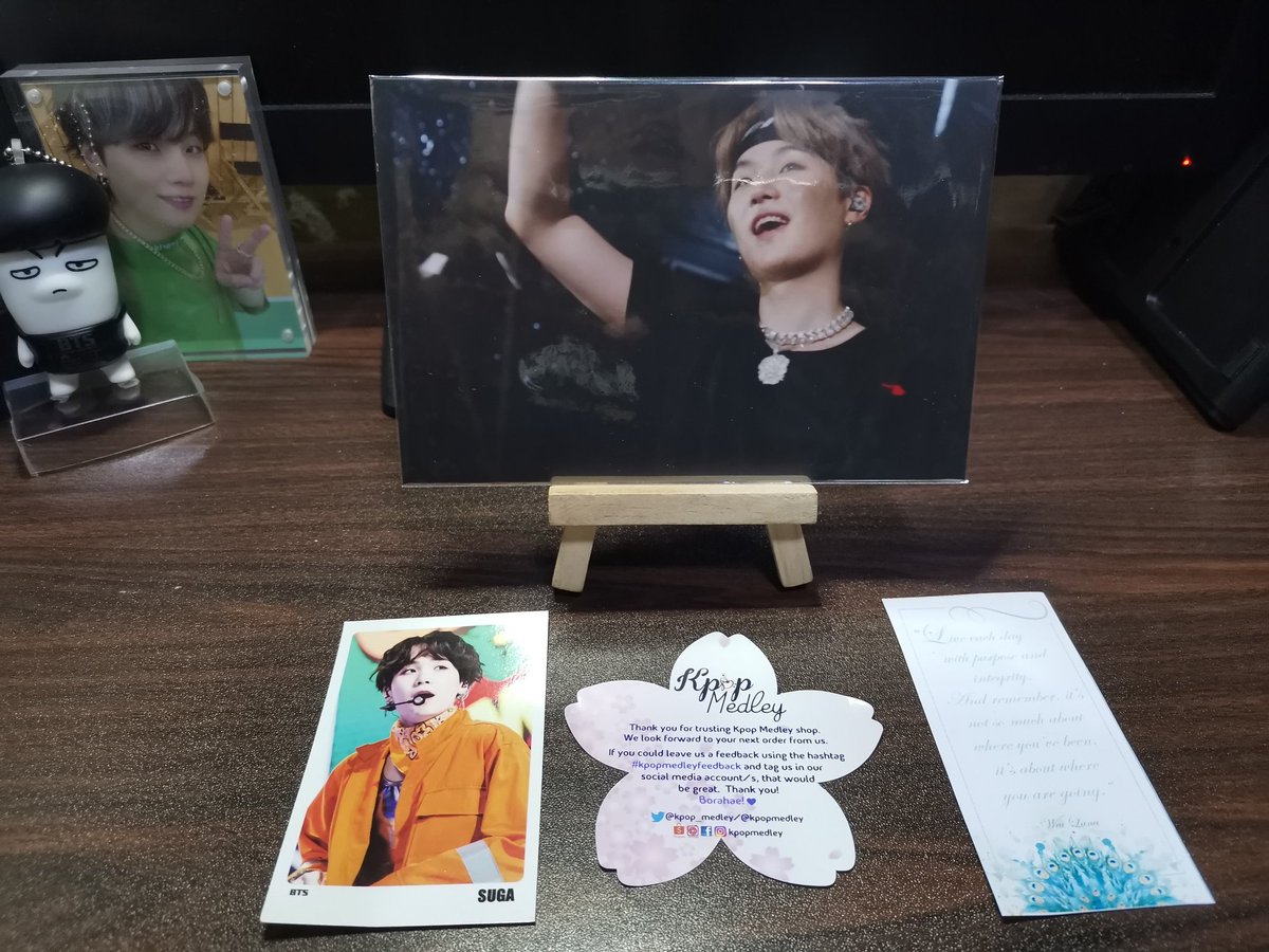 hasslenuts's tweet photo. Cutieeee Yoongi came home today! Super secured and ang bilis lang din dumating. Thank you so much @KpopMedley! 💜✨

#kpopmedleyfeedbacks https://t.co/xooVqasHP0