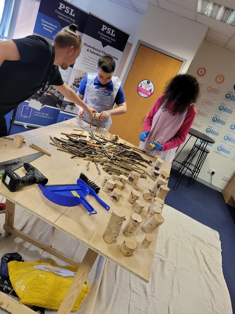 CollegeHarrison's tweet photo. Roll up, roll up!
Our entrepreneurial students are making and selling log reindeer as part of their work on developing a small business.
Place your order at: orders@harrisoncollege.co.uk.  All funds raised will go towards future student activities.
£5 small £10 medium £15 large. https://t.co/l49Cipv1WA
