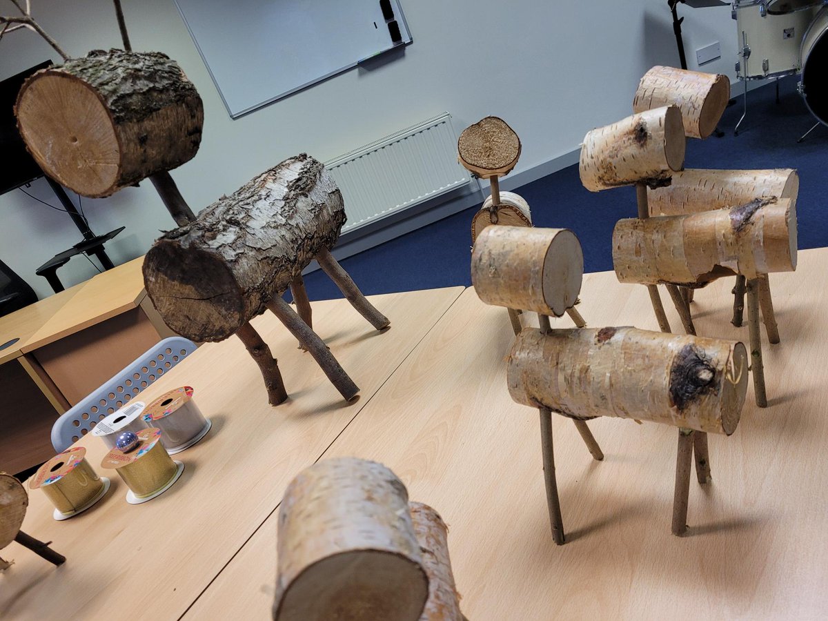 CollegeHarrison's tweet photo. Roll up, roll up!
Our entrepreneurial students are making and selling log reindeer as part of their work on developing a small business.
Place your order at: orders@harrisoncollege.co.uk.  All funds raised will go towards future student activities.
£5 small £10 medium £15 large. https://t.co/l49Cipv1WA