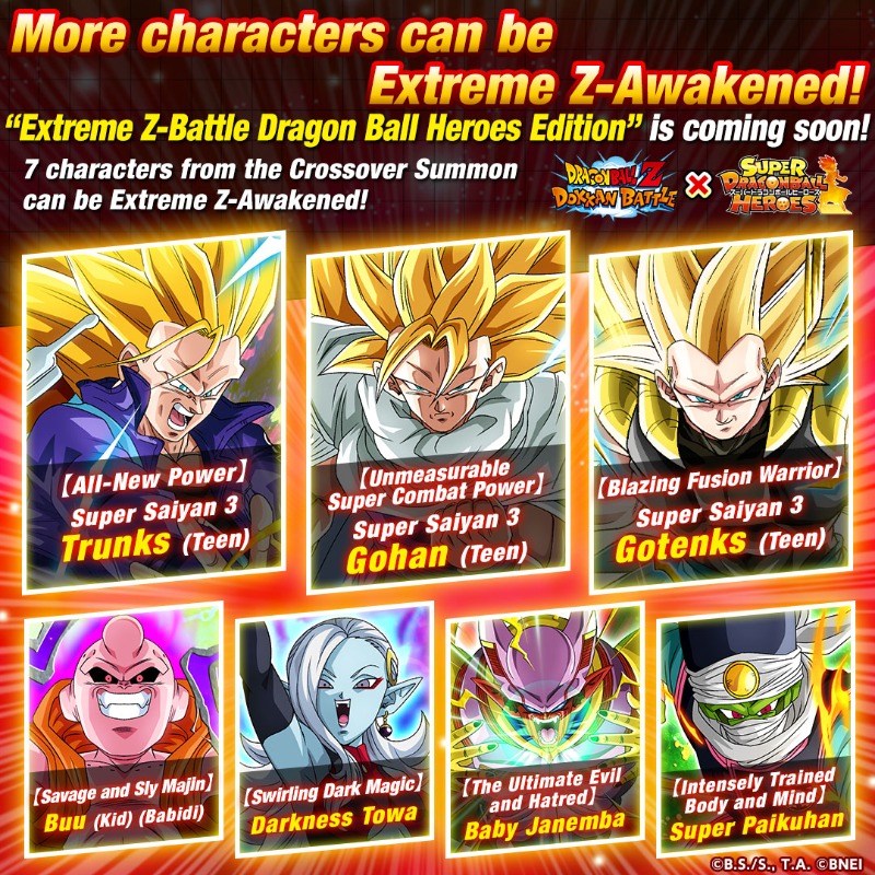 Dragon Ball Z Dokkan Battle on X: Here are the characters set to appear in  the SDBH crossover campaign! (2/2) *What is Super Dragon Ball Heroes?  It's a super popular digital card