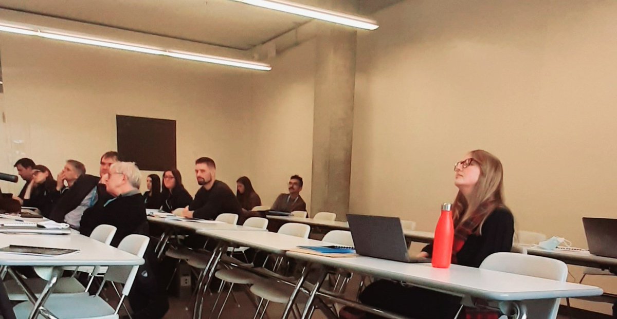 Everyone is very focused on Nikola Eger's talk 🤓
#Ratics7