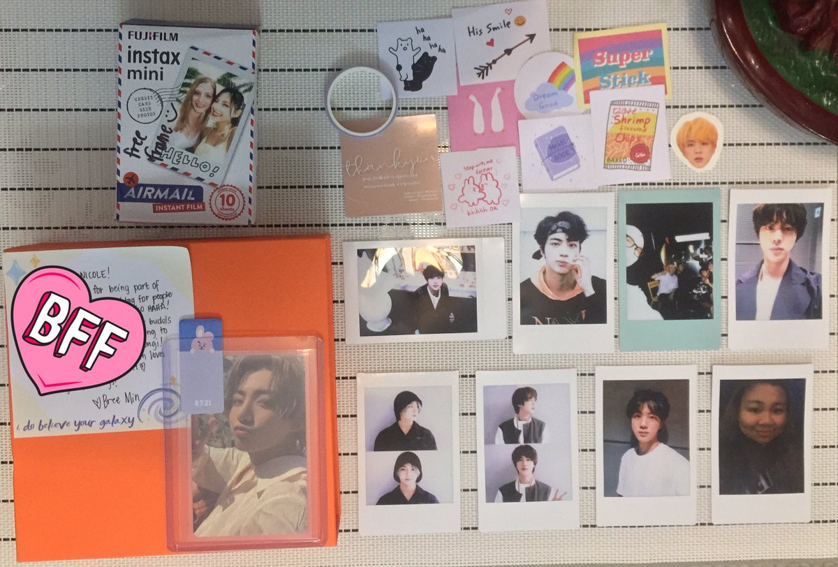 ksjjkluna's tweet photo. the final piece for my kookie butter agenda is hereee, noot noot π₯Ί ty for bringing him home, my customized polas & super daming freebies @mineyoonkook ilysm β₯οΈ
I didnβt expect the the extra polas help Iβm a spoiled seokjinnie! also bree pola haver na :> #breethx #breenabler https://t.co/bPVLd5cF4P