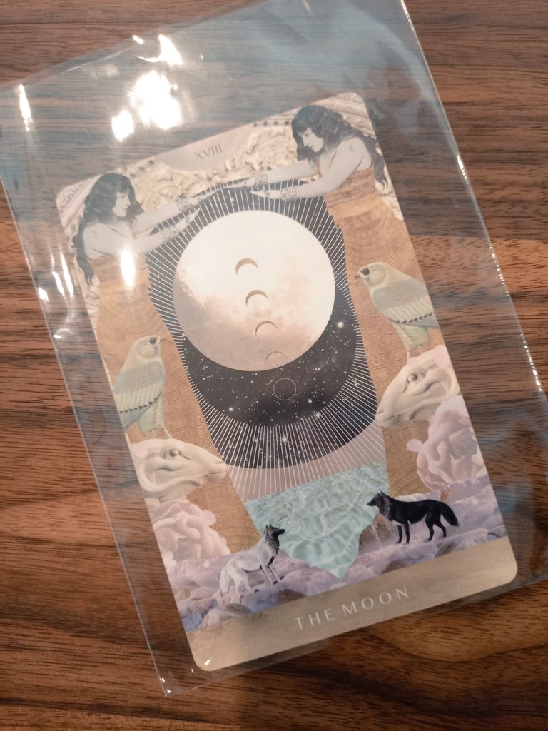 午前中にオープンしたばかりのタロット美術館へ。入館時に貰えるタロットカードは「月」でした。落ち着いて、ゆったりしたひとときを過ごせる空間でした。展示していたネコチャンタロットのかわいさにノックアウトされてお迎え。そして帰りに知識欲が疼いて錬金術の本を買って帰りました(重い)