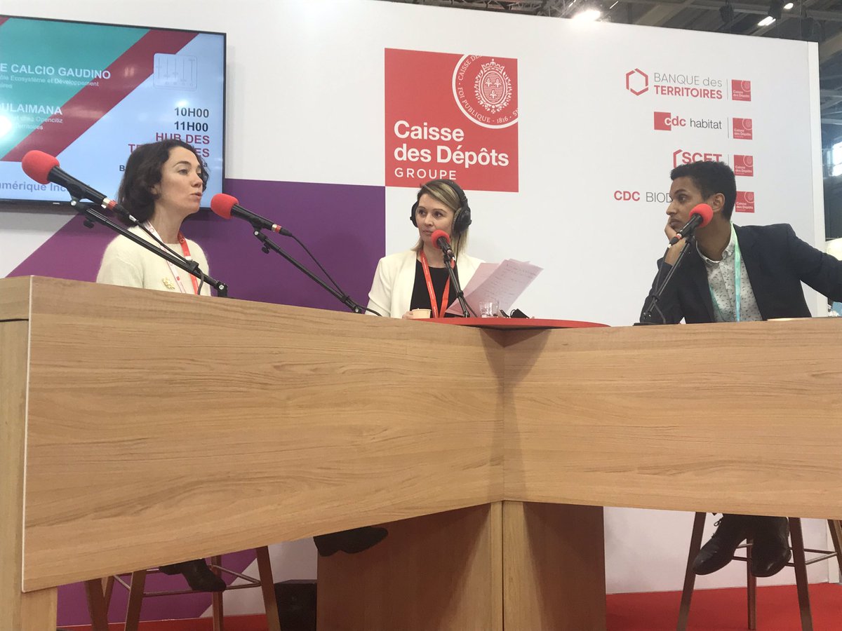 caissedesdepots's tweet photo. #SMCL2021 : Le #HubDesTerritoires est à l’honneur sur la #RadioCDC. « Le Hub incarne nos clients, partenaires et collaborateurs. Il propose un ensemble de services, d’événements, de pitchs qui inspirent, concrétisent des projets et mutualisent des ressources » https://t.co/seS7bto4vu