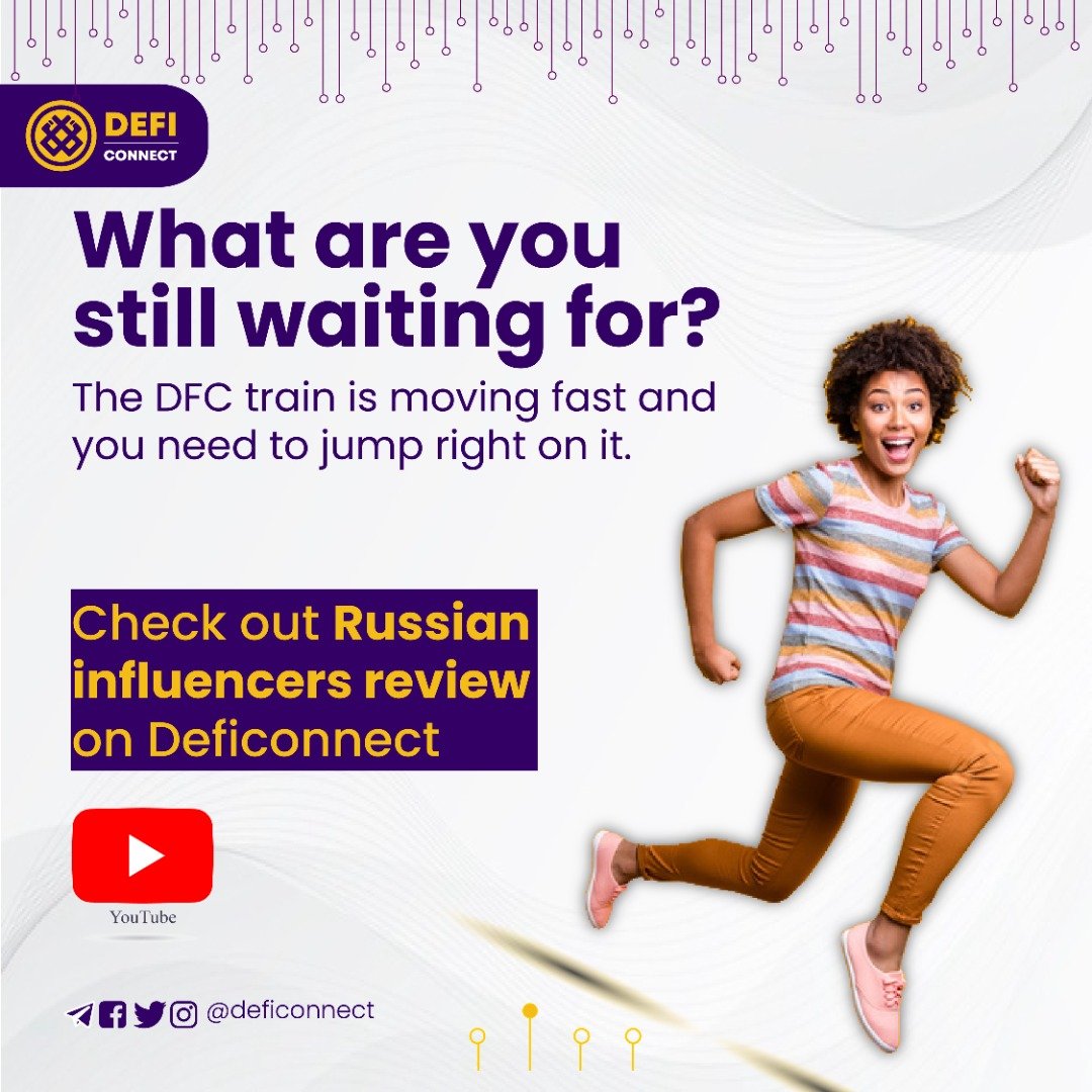 deficonnect's tweet photo. DefiConnect is on the move again!

Check out the reaction on this clip from a Russian influencer that recently reviewed deficonnect  and see what the world is saying..

We are just getting started..

See here clip here for yourself 
https://t.co/Vb4d0iwGWF https://t.co/bfwzlDAxpY