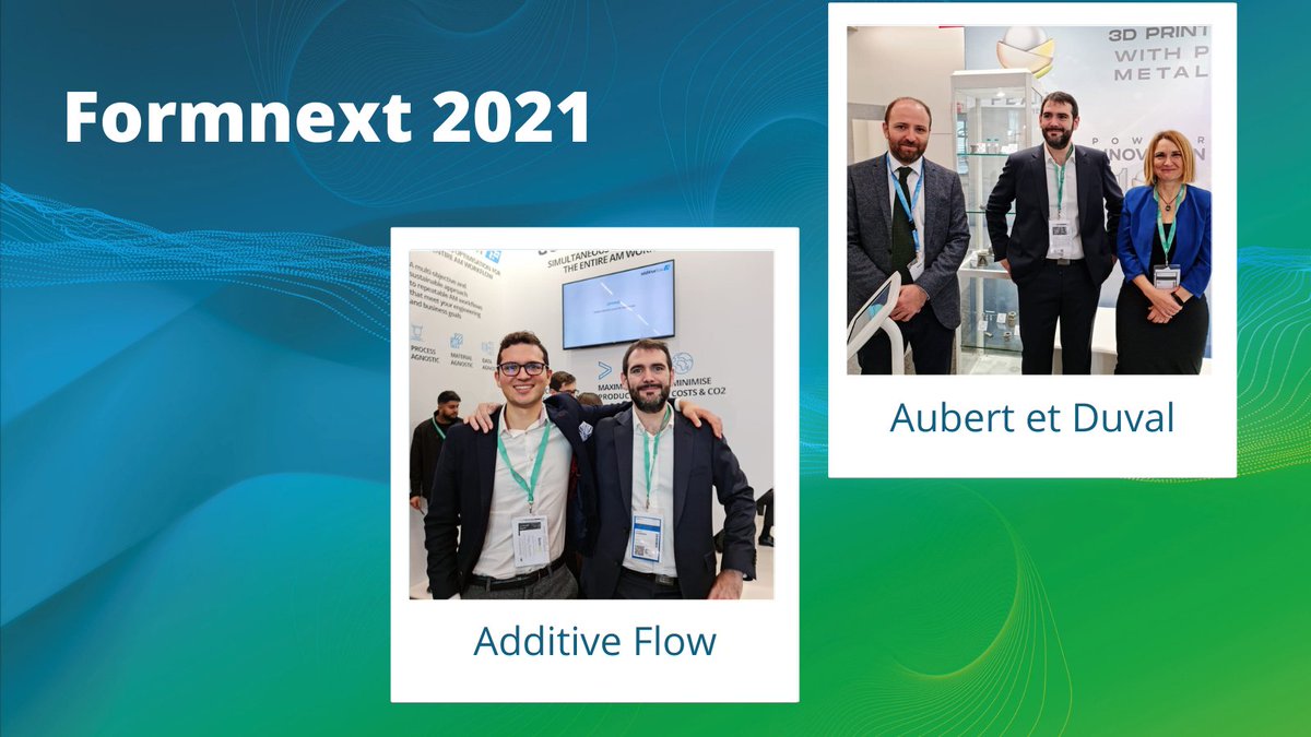 🤝 As yesterday, discussions and meetings were the heart of the @formnext_expo - where ideas take shape show!

📸 We share this moments with you all!
<a href="/AdditiveFlow/">Additive Flow</a> <a href="/aubertduval/">Aubert & Duval</a>