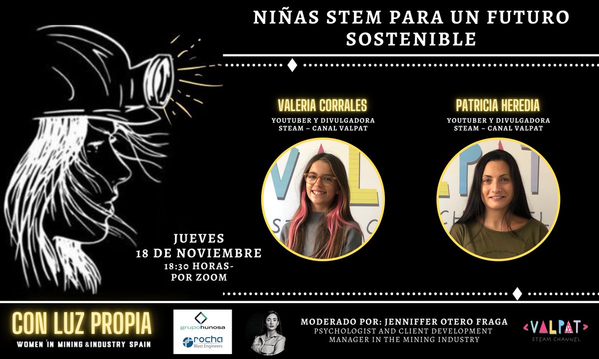women_spain's tweet photo. Hoy a las 18:30hs (hora España) tendremos con nosotr@s a @ValPatSTEAM YouTube Channel!
Enlace para acceder a la sesión ZOOM:
https://t.co/Eh7gZT7USO
ID de reunión: 913 6067 9726
Código de acceso: 891188
¡Nos vemos en unas horas!
#conluzpropia #valpat https://t.co/cCqvI240VY