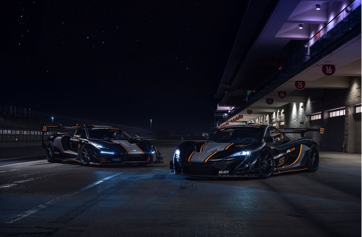 McLarenAuto's tweet photo. Fearless engineering among the stars at #PureMcLaren. #McLaren #Supercar #P1GTR #SennaGTR https://t.co/5kgdcYBs9I