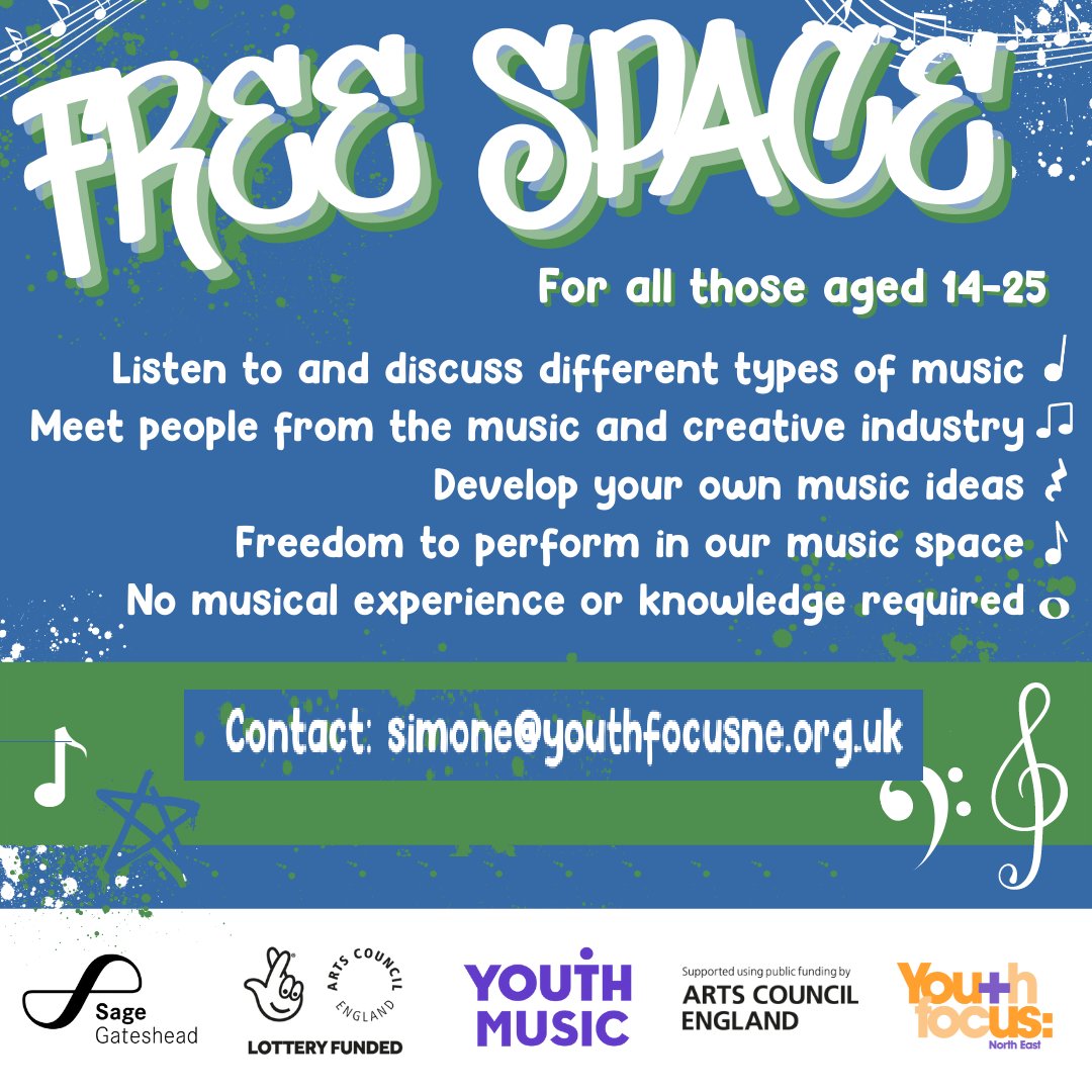 YouthFocusNE's tweet photo. An awesome evening yesterday at @Sage_Gateshead as part of our Free Space project. Amazing to have that chilled space with awesome people to relax, enjoy music & meet new people. 14-25 & interested in joining? Contact simone@youthfocusne.org.uk
#FreeSpace #musicNE #youthmusic https://t.co/6n9F35x2AJ