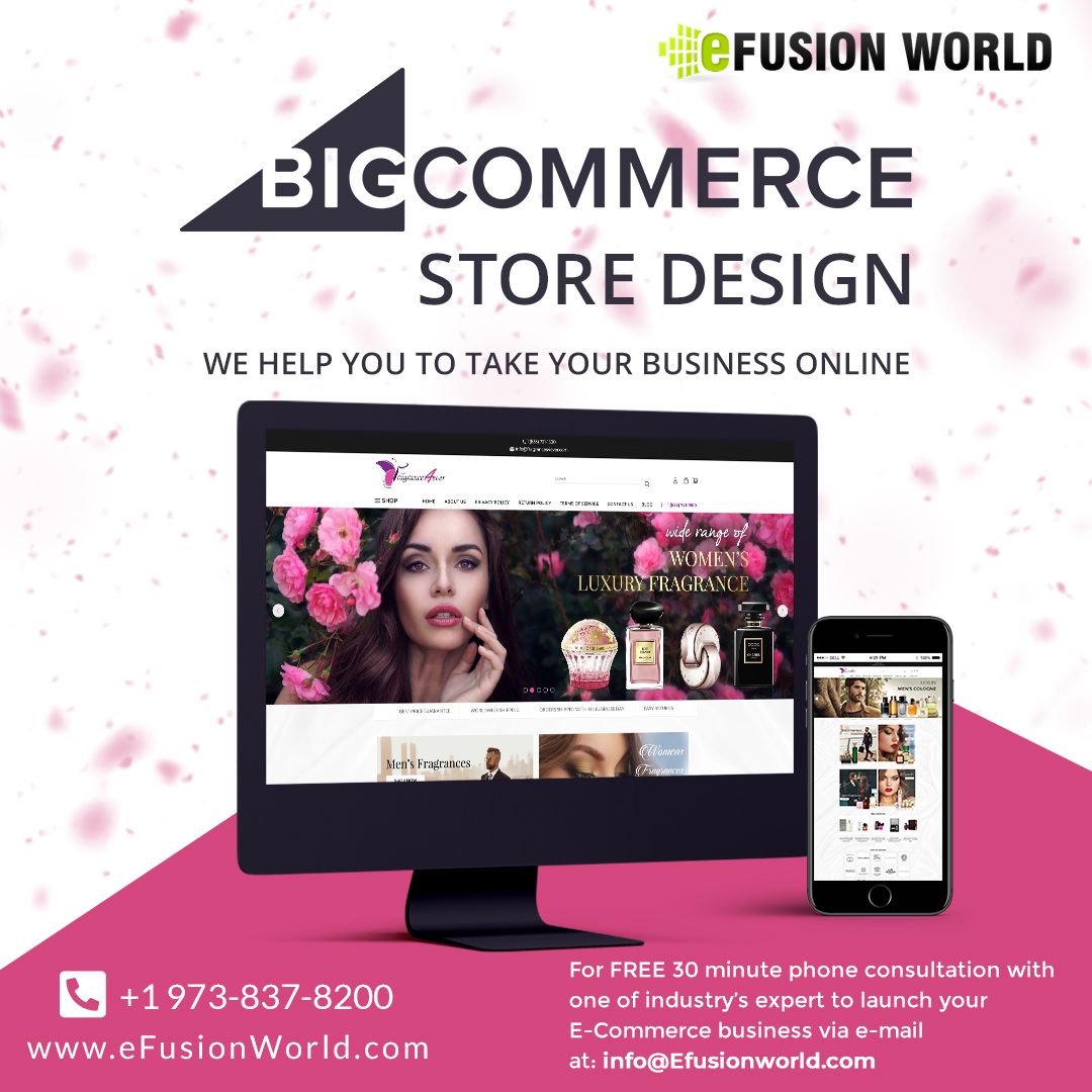 efusionworld's tweet photo. BigCommerce Store Design
We Help You To Take Your Business Online
For FREE 30 minute phone consultation with one of industry’s expert to launch your E-Commerce business via e-mail at info@efusionworld.com.
Call : (+1) 973-837-8200
Visit : https://t.co/KPPCNfhxW5 https://t.co/VPBWN5wVR8