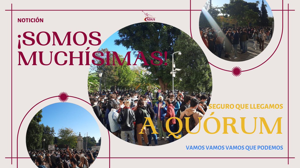 twitCADUS's tweet photo. ¡MUCHAS GRACIAS A TODAS! ¡LO ESTAMOS CONSIGUIENDO! https://t.co/FGWX6KOLKm