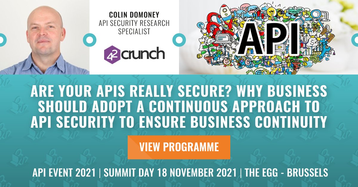 Colin Domoney API Belgium 2021