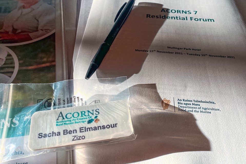 WeAreZizo's tweet photo. We would like to say a huge thank you to @acorns_ie for believing in Zizo &amp; selecting us to be part of this amazing #acorns7 program. We had a wonderful time in Mullingar, and we are feeling more inspired than ever to push Zizo to the next level. @agriculture_ie https://t.co/84R9XTY17s