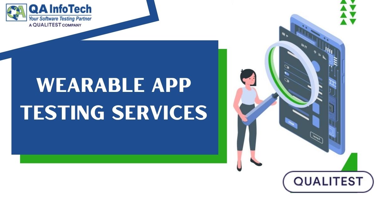 QAInfoTech's tweet image. When you start wearing technology, why not test it? Avail #WearableAppTestingServices from QA InfoTech. Get in touch with our experts at- qainfotech.com/wearables-appl… #AppTesting #ApplicationTesting #WearablesTesting @QAInfoTech