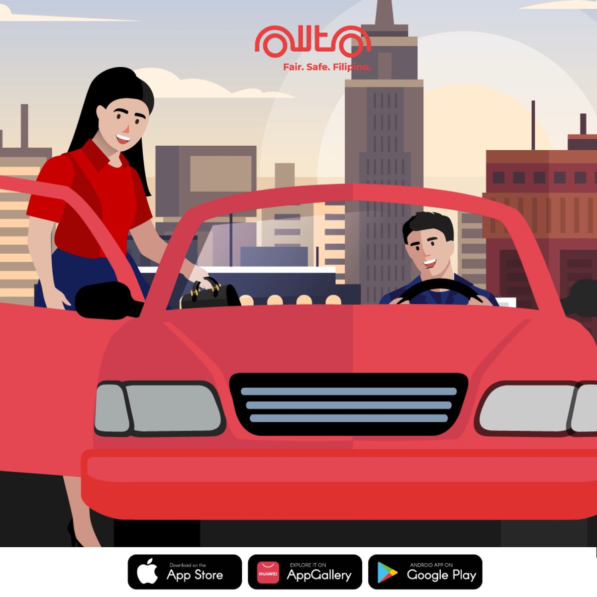 OWTO_PHL's tweet photo. NEED A RIDE? WE PROVIDE! Download the OWTO Rider App Ver 2 now! ❤️

#OWTO
#OWTOPH https://t.co/78wZPoxThM