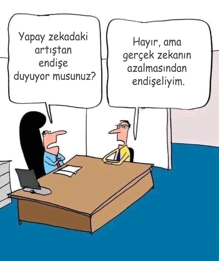 ♒  Artificial Intelligence vs Real Intelligence.
♒ Yapay zeka & gerçek zeka  • [13] ♒ demokrasi.org

__________
#artificialintelligence #artificialintelligencerobot #artificialintelligencesociety #realintelligence #YapayZeka #yapayzekatoplulugu #gercekzeka