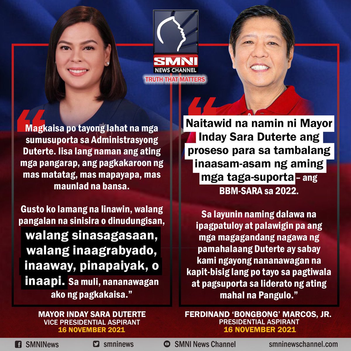 alphaomega0410's tweet photo. My vote only goes to  #MarcosSaraOnly If BBM will be disqualified I will not vote. No one deserves the highest position in the country but BBM👊🏻 The Marcoses are well-mannered, intelligent and decent. And that’s the type of leader we need for our dearest 🇵🇭 Best tandem💯 https://t.co/fF3H8J7VV5