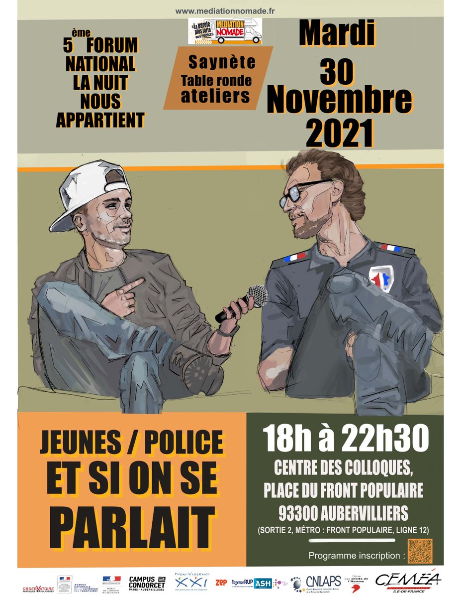 MediationNomade's tweet photo. C'est le 30 novembre !
L'ouverture de notre forum sera fait par @zambeaux !
La liste des intervenant‧e‧s est impressionante, venez !

Inscrivez vous rapidement ▶️ https://t.co/OJmMP35dLv https://t.co/NAJbs7WDjy