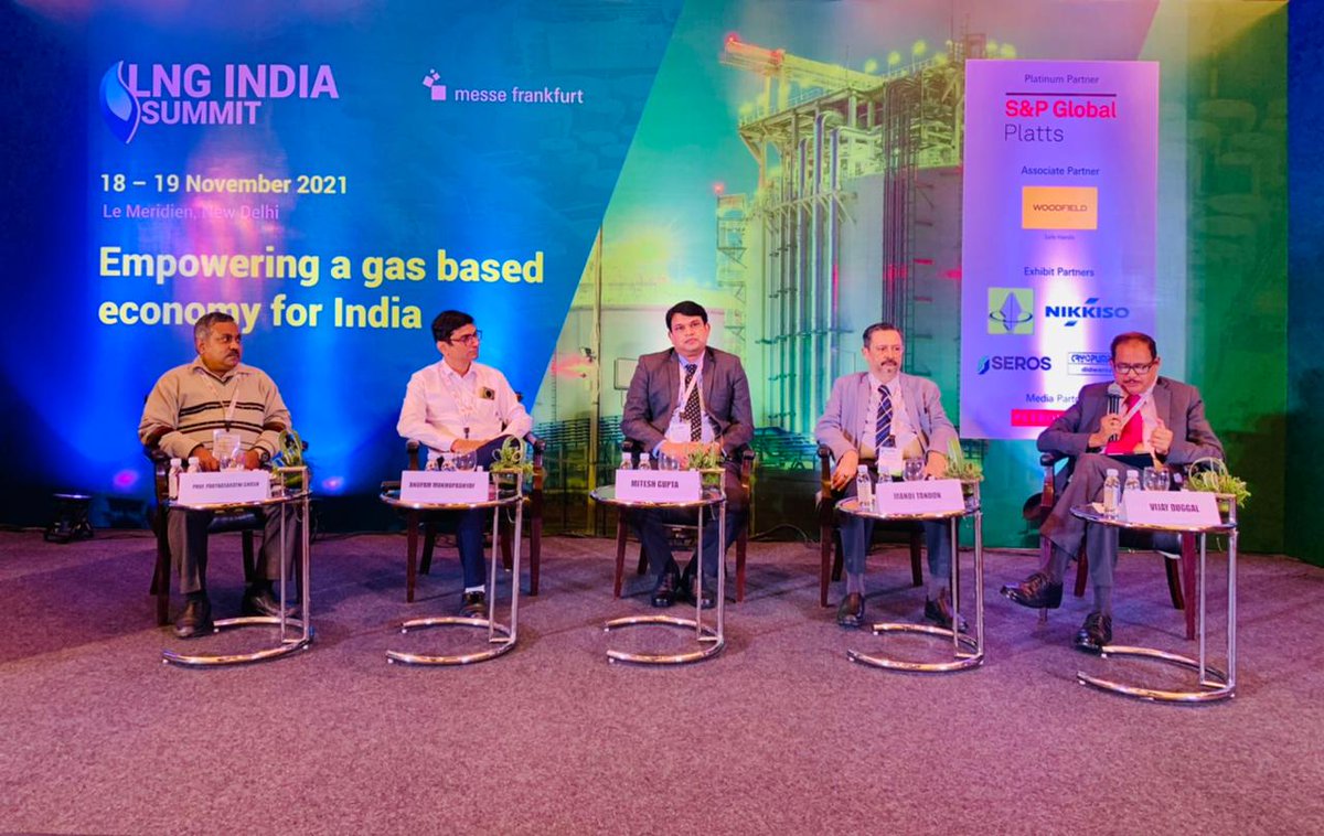 LNGIndiaSummit's tweet photo. #LNGIndiaSummit | Next-Gen #LNGInfrastructure and #TechnicalDevelopments a path-breaking panel discussion addressed by #LNGLeaders. Witness an invigorating discussion on LNG fueling stations, innovative technologies for LNG tanks, and floating LNG storage
https://t.co/11nEyNcGbG https://t.co/wSM6s9dGt6