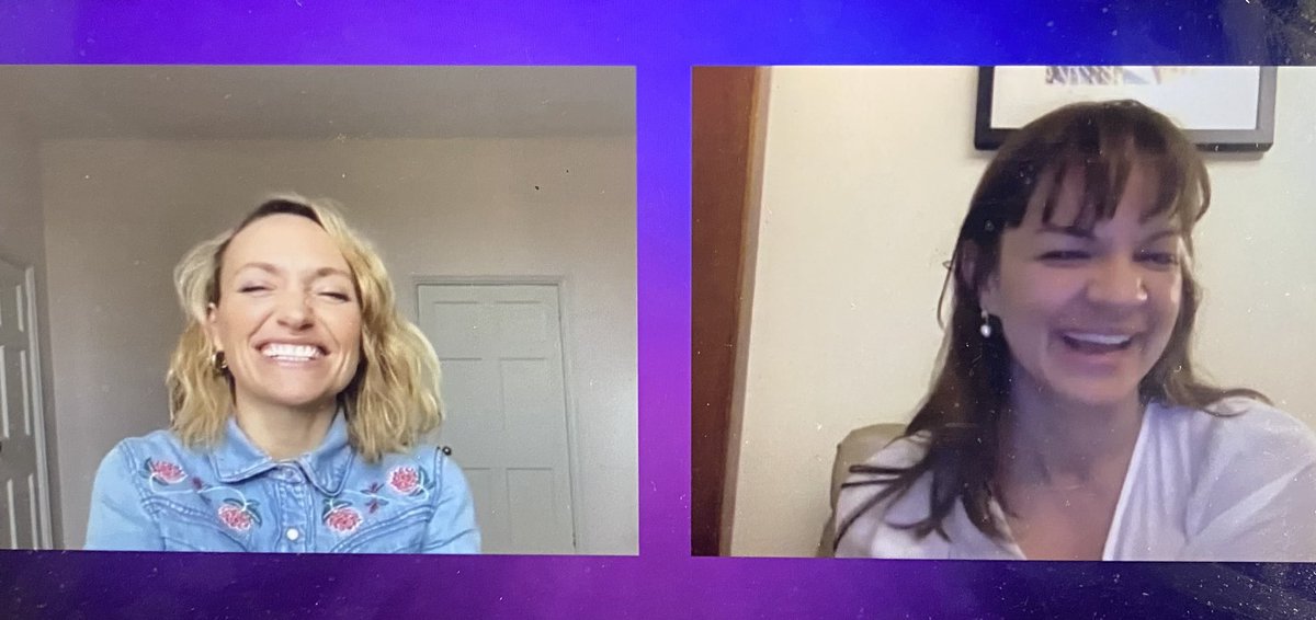 Massive thanks to the wonderful <a href="/elisha_london/">Elisha London</a> for speaking at the <a href="/womenoffuture/">Women of the Future</a> Summit this morning. Gave me goose bumps with her advice and empathy ❤️ #wof2021