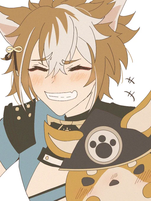 #原神
ゴロー君笑って... 