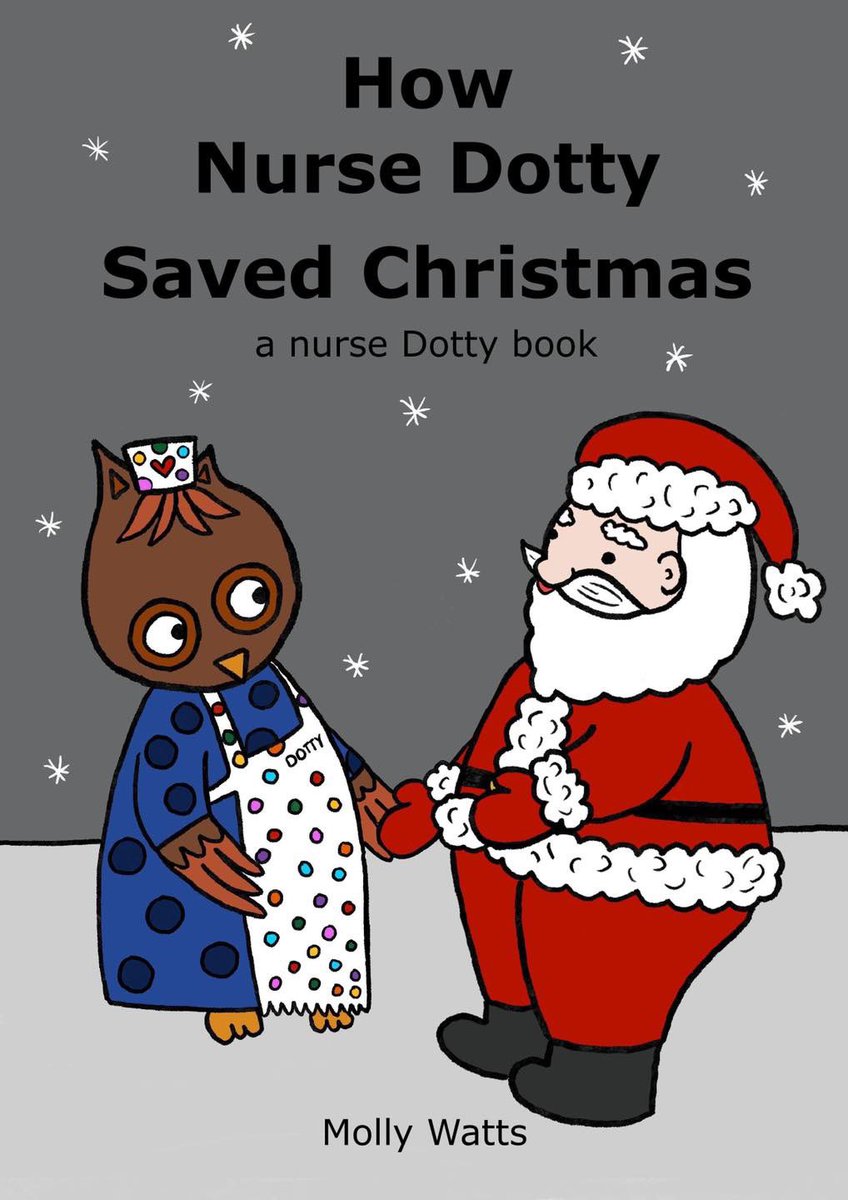 SotonChildHosp's tweet photo. Nurse Dotty @BooksDotty is back for Christmas! And her wonderful author, our very own paediatric intensive care nurse, Molly Watts, has pledged a book for every child in SCH over Christmas 🎄 Thank You 💙 https://t.co/sU9tHr53nW
