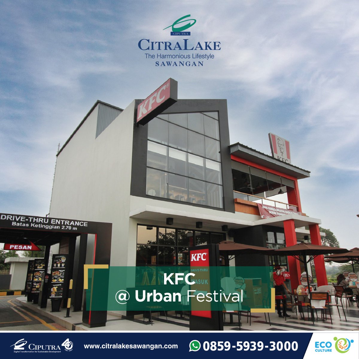 Citra_Lake's tweet photo. Get your favorite fried chicken at KFC CitraLake Sawangan. You can choose to dine in or you can place an order on Gojek or GoFood and enjoy a nice meal at home. ⁣ https://t.co/94WbA8IkmD