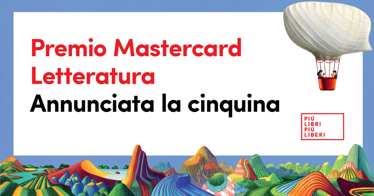 🏆Annunciata la cinquina del Premio <a href="/MastercardIT/">MastercardIT</a> Letteratura:
Antonio Franchini
<a href="/NicolaLagioia/">Nicola Lagioia</a>
<a href="/paolonori/">paolonori</a>
<a href="/romanapetri/">romana petri</a>
Claudio Piersanti

La terzina degli esordienti è composta da:
Alessandra Gambetti
<a href="/massimogezzi/">Massimo Gezzi</a>
Paolo Milone

La consegna si terrà il 4 dicembre a #piulibri21.