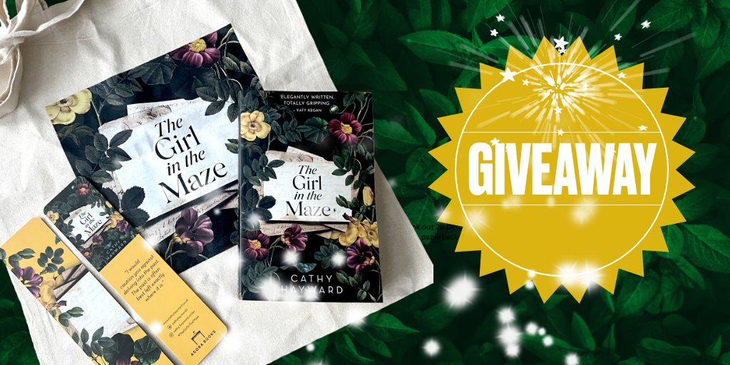 It’s a week to paperback Publication Day! To celebrate, I’m giving away two FREE signed copies of #TheGirlInTheMaze each with a bookmark and tote. 
📚📚📚📚📚📚
Just RT and subscribe to my blog: bit.ly/3wyXA0i  Deadline midnight GMT 24/11/21. #BookGiveaway #Competition