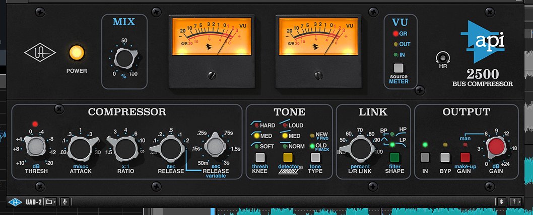sui_k7bp's tweet photo. 使い込み過ぎていろんな音出せるようになってるのでUADのAPI2500これは絶対に外せない。主にドラム周り、またはマスタリング用途です。#universalaudio #UAD #API2500 https://t.co/ywL2Yro6Bm