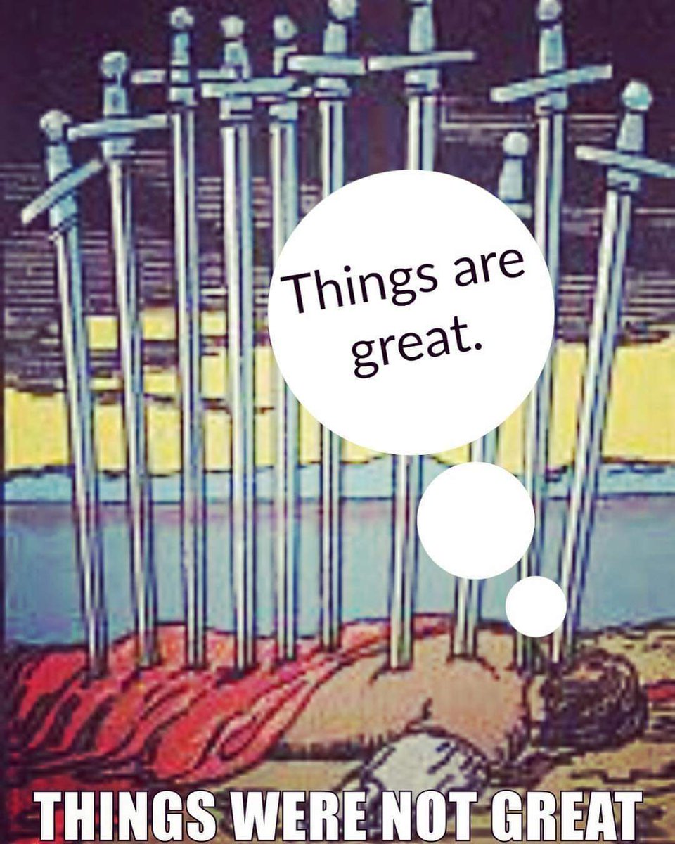 SoulshineHeali1's tweet photo. Tarot humor...here we GO https://t.co/zUkrv1J8om