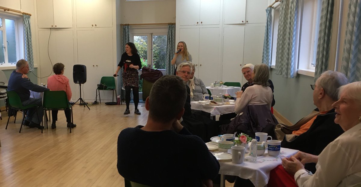 StRichards_HH's tweet photo. We had a wonderful #MemoryMoments cafΓ©. Great singing & entertainment from the Songbirds @Jim_FullBeam Great atmosphere, singing, dancing, companionship, smiling & laughter A complete joy to be part of
#HaywardsHeath #dementia #carers #KnowDementis @CarersWSussex @HaywardsHthDFC https://t.co/1SKe3pnMHh